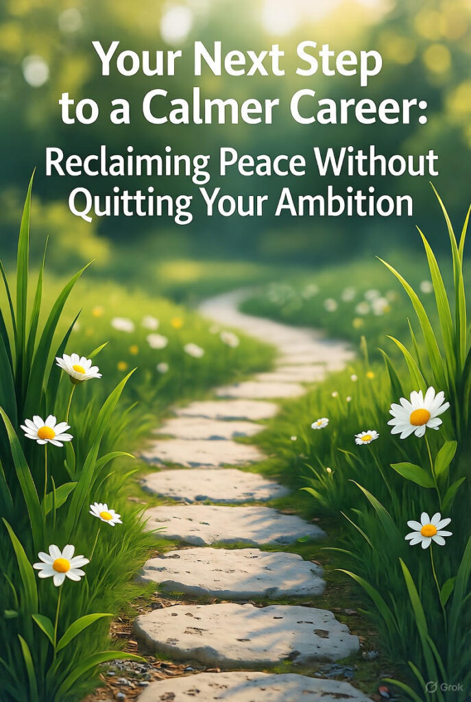 Reclaim Peace Of mind without Giving Up Ambition