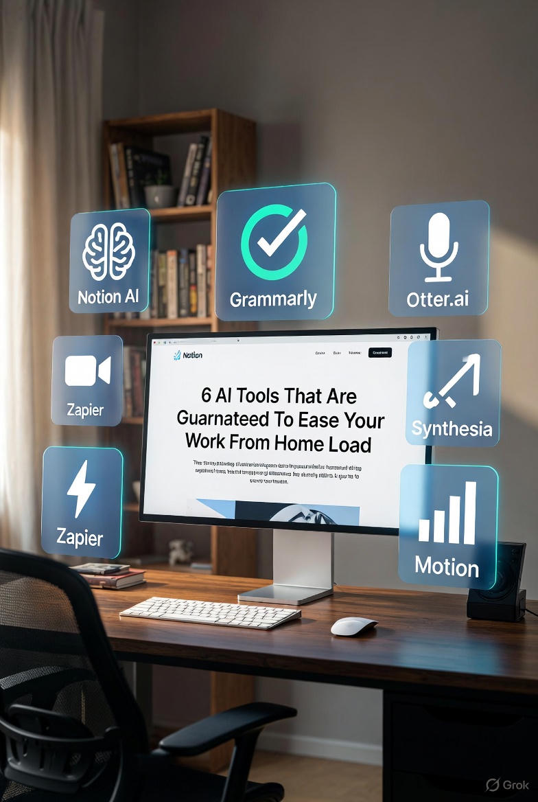 6 Guaranteed AI Tools to Ease Your Work from Home Load