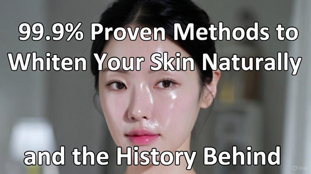 99% proven methods to whiten your Skin Naturally
