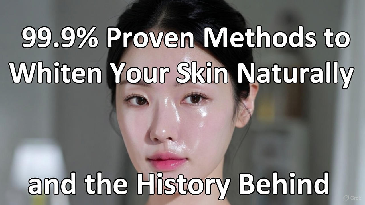 99% proven methods to whiten your Skin Naturally